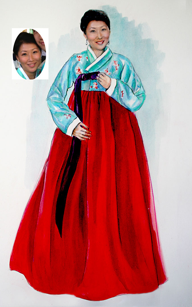 Traditonal Korean Wedding Dress